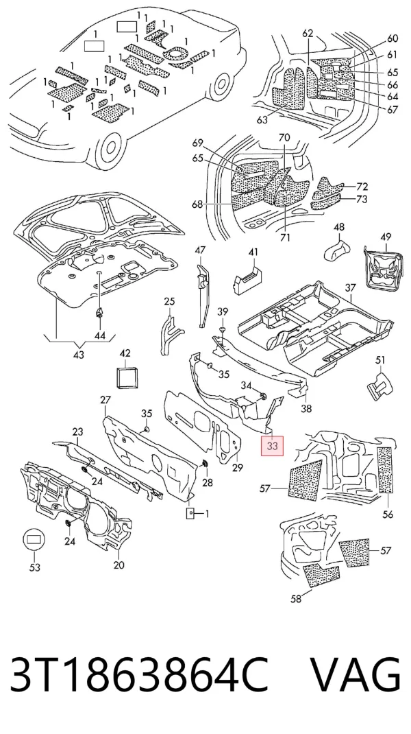  3T1863864C VAG
