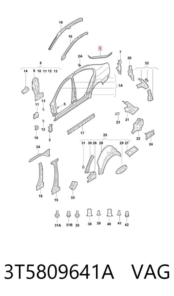  3T5809641A VAG