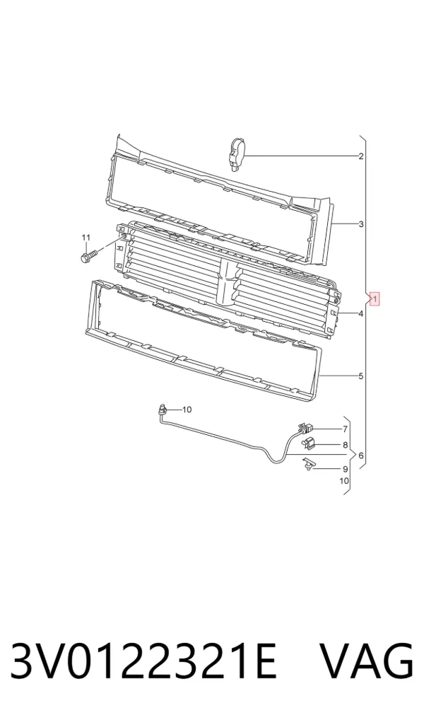  3V0122321E VAG