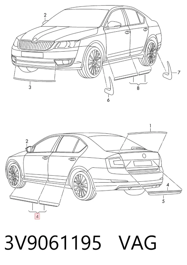  3V9061195 VAG