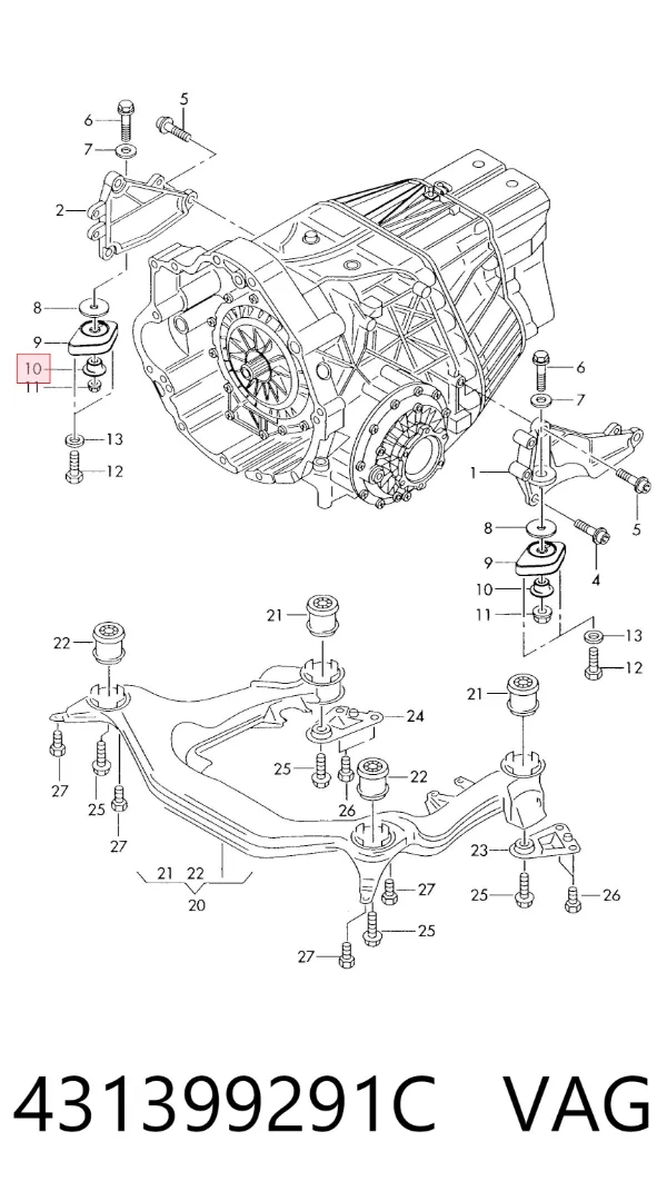 431399291C VAG