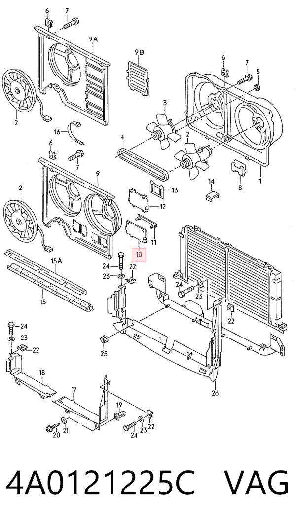  4A0121225C VAG