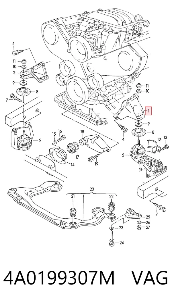  4A0199307M VAG