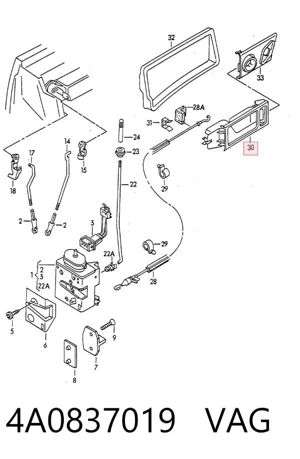 4A0837019 VAG