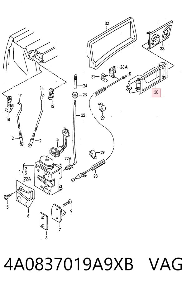  4A0837019A9XB VAG