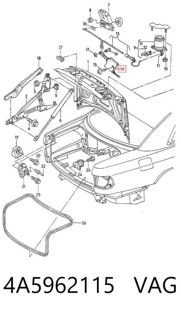  4A5962115 VAG
