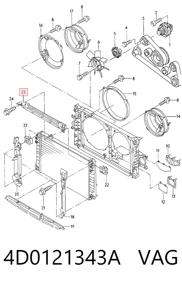  4D0121343A VAG