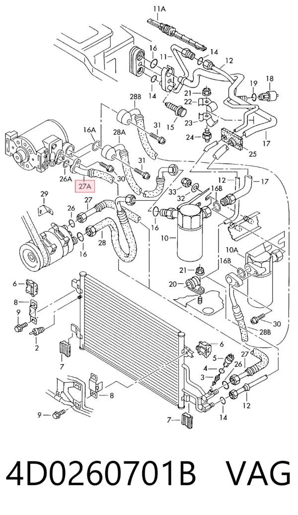  4D0260701B VAG