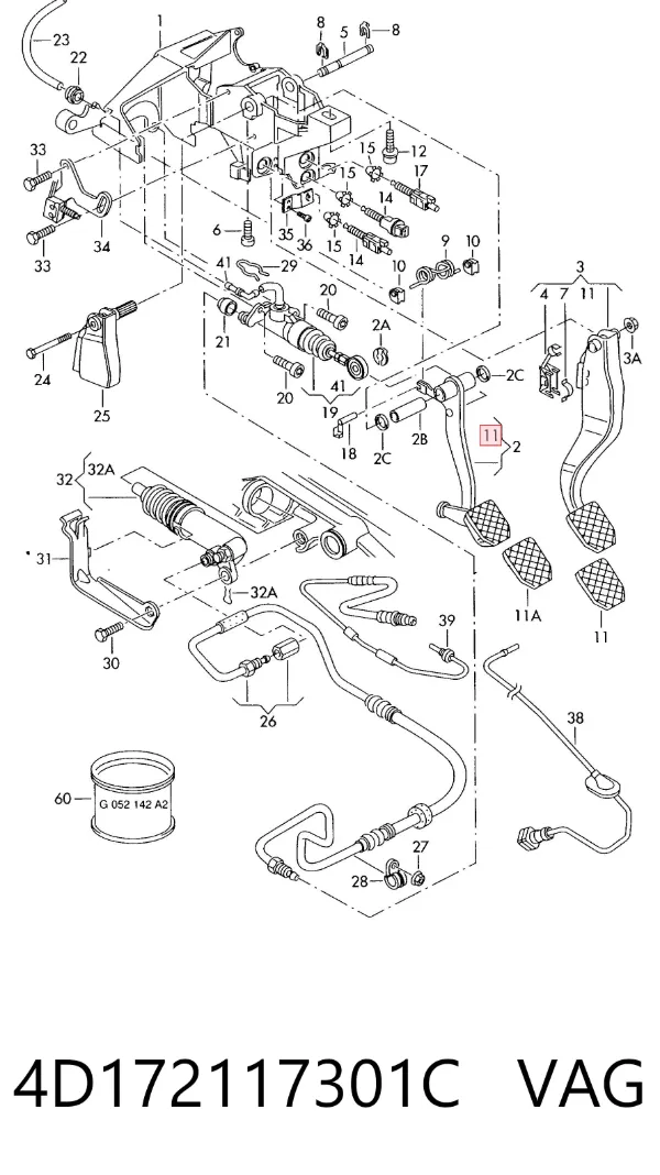  4D172117301C VAG