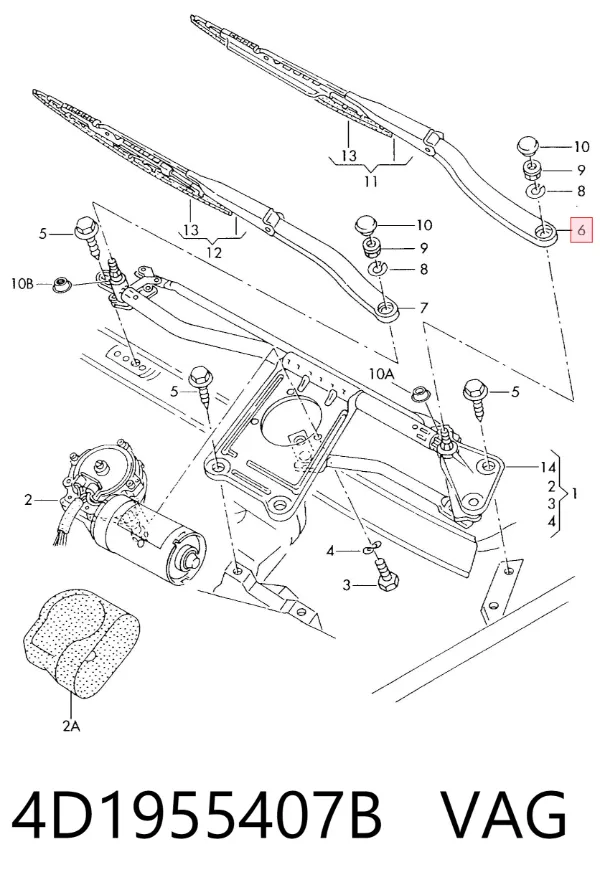  4D1955407B VAG