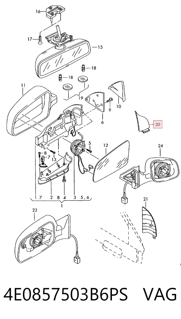  4E0857503B6PS VAG