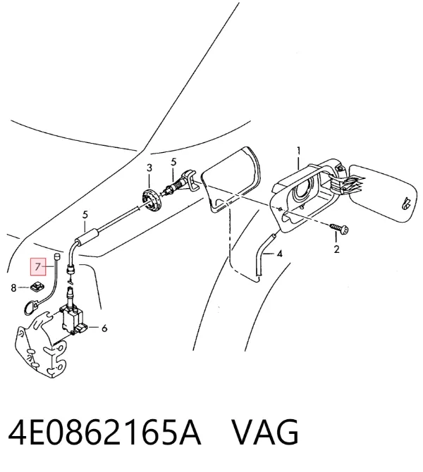  4E0862165A VAG