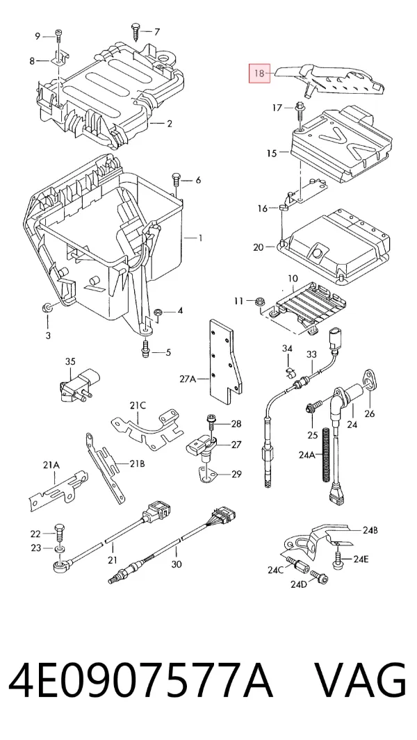  4E0907577A VAG