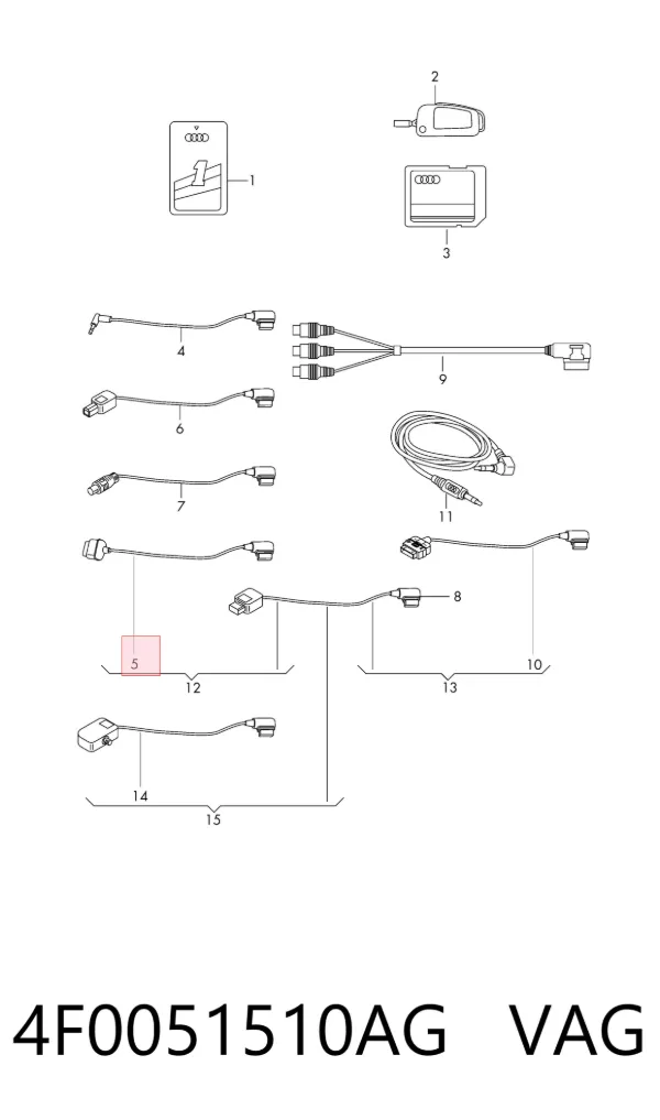  4F0051510AG VAG