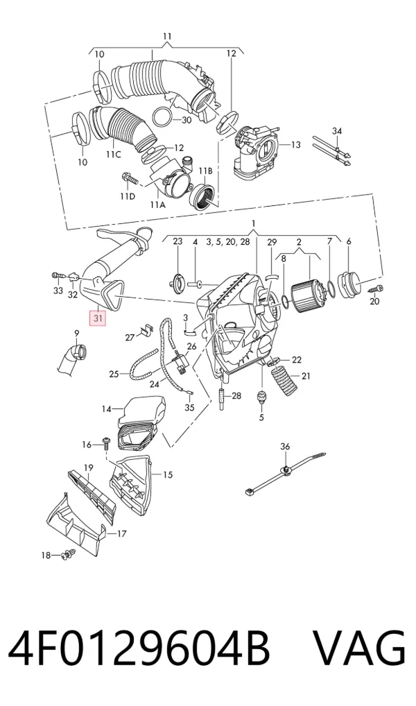  4F0129604B VAG