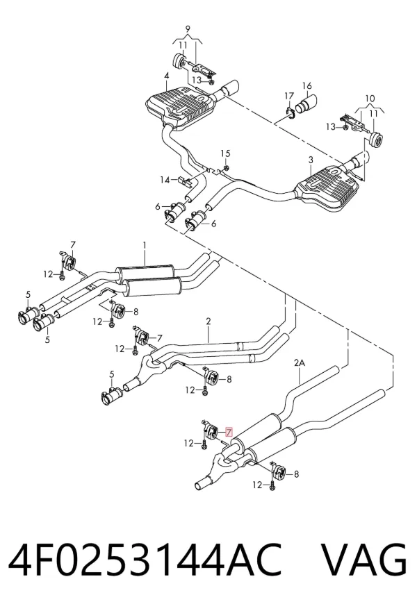  4F0253144AC VAG