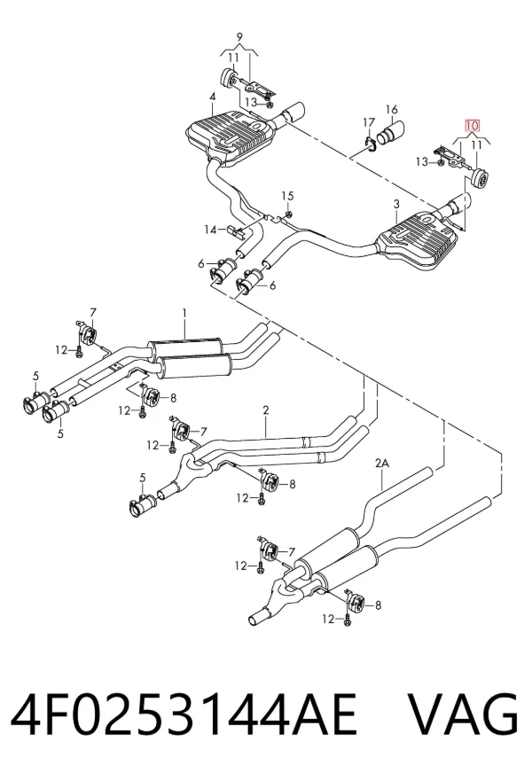  4F0253144AE VAG