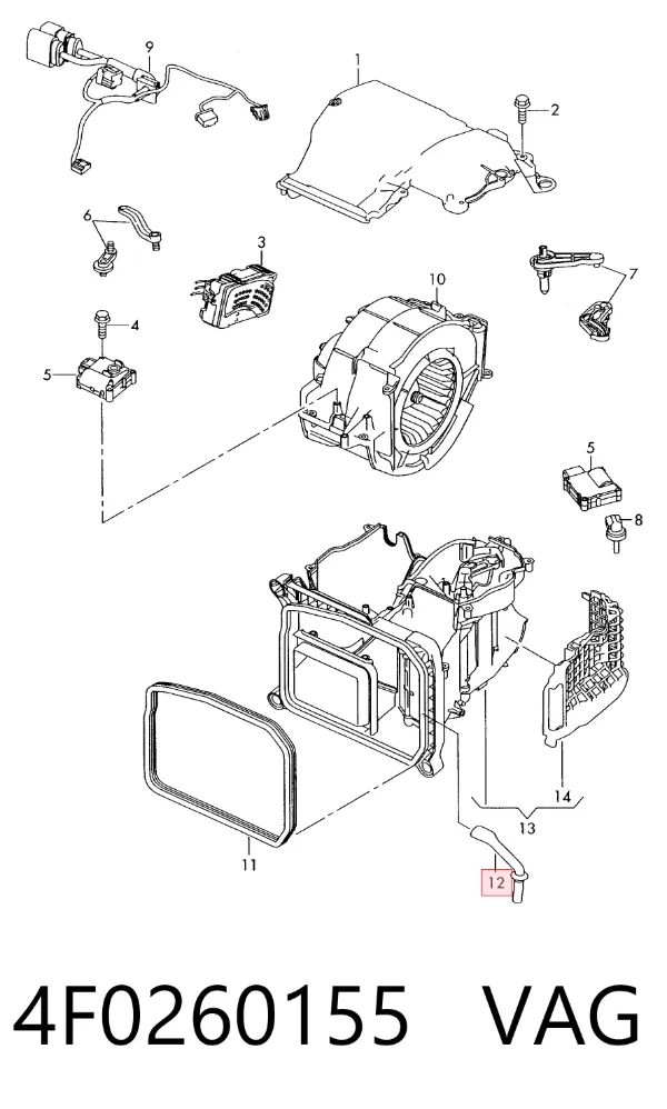  4F0260155 VAG