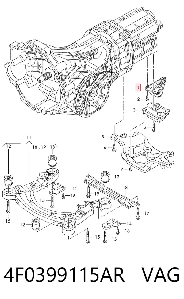  4F0399115AR VAG