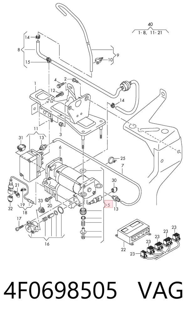  4F0698505 VAG