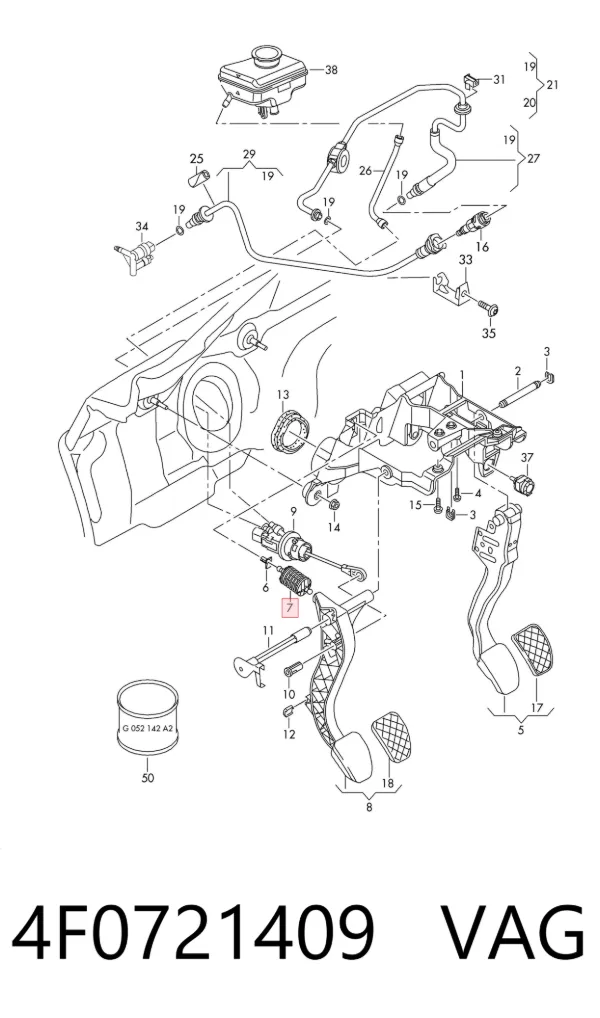  4F0721409 VAG