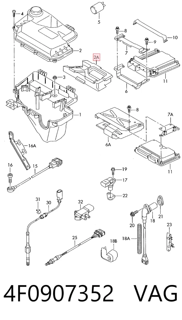  4F0907352 VAG