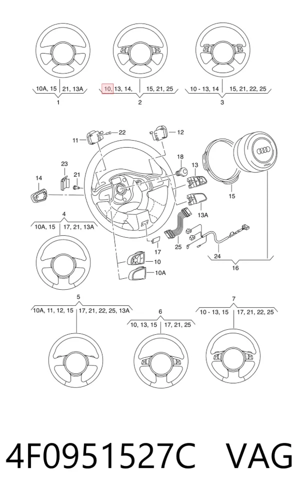  4F0951527C VAG