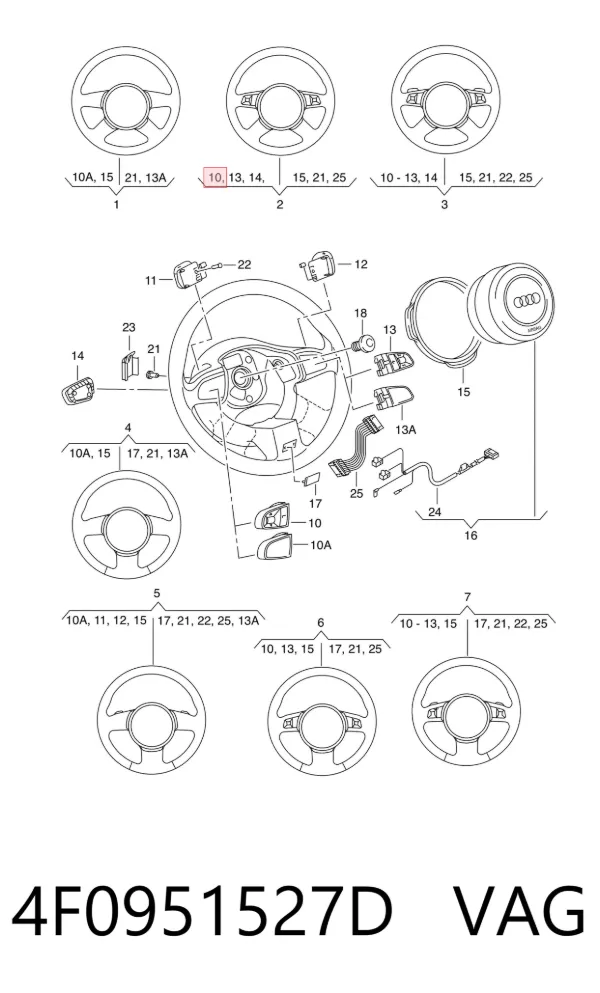  4F0951527D VAG