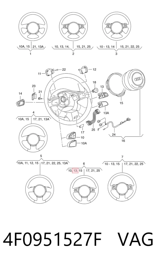  4F0951527F VAG