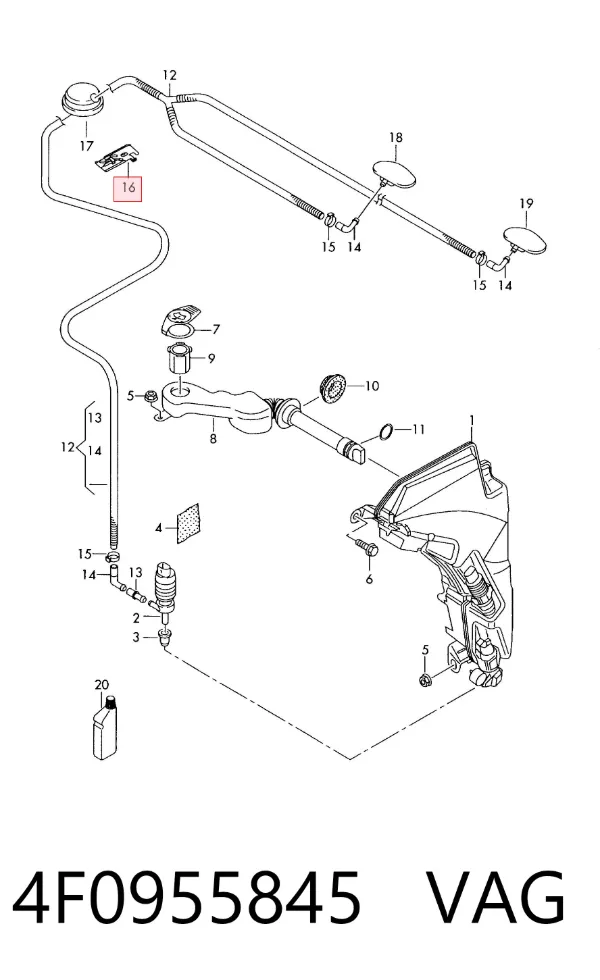  4F0955845 VAG