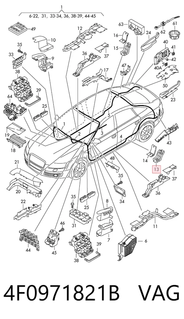  4F0971821B VAG