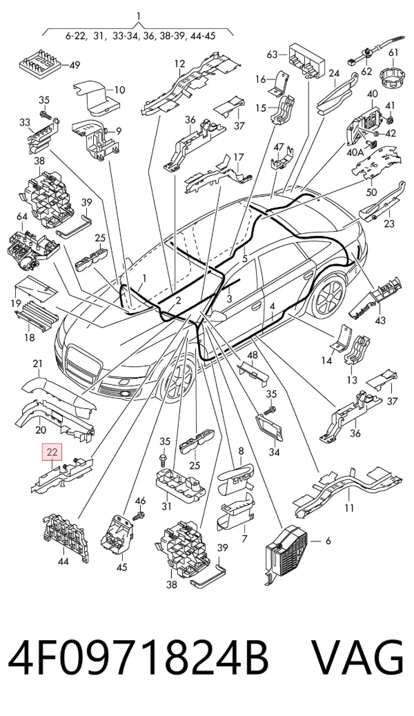  4F0971824B VAG