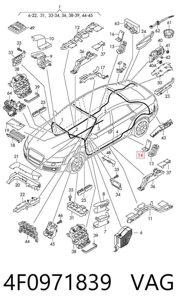 4F0971839 VAG