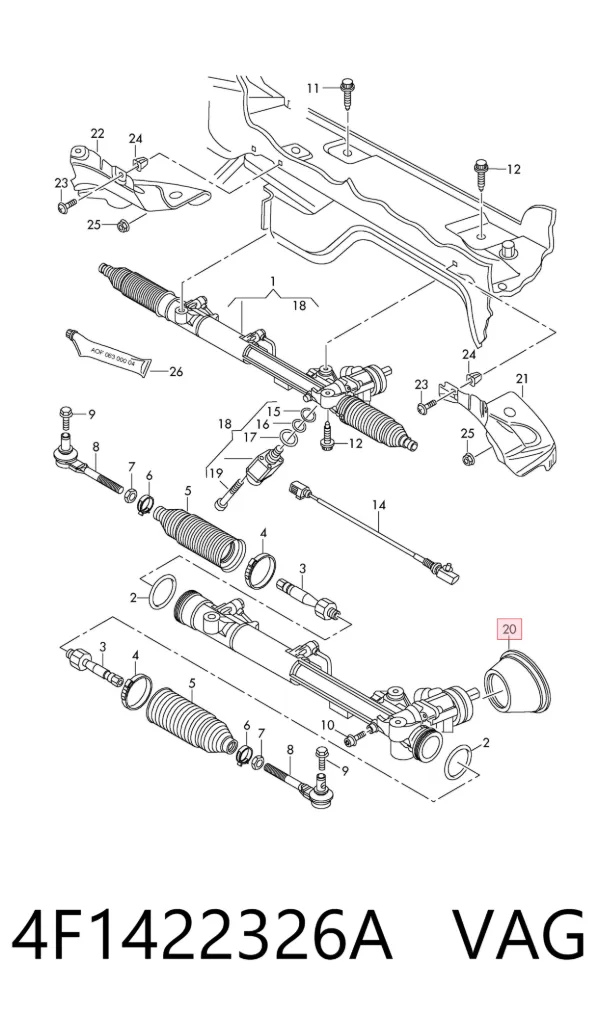  4F1422326A VAG