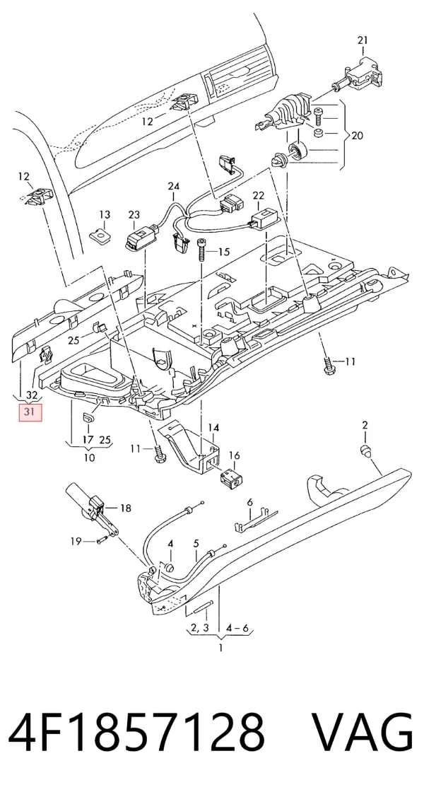  4F1857128 VAG