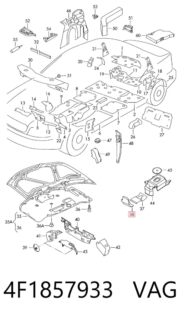  4F1857933 VAG