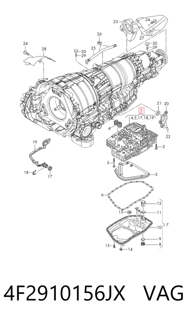  4F2910156JX VAG