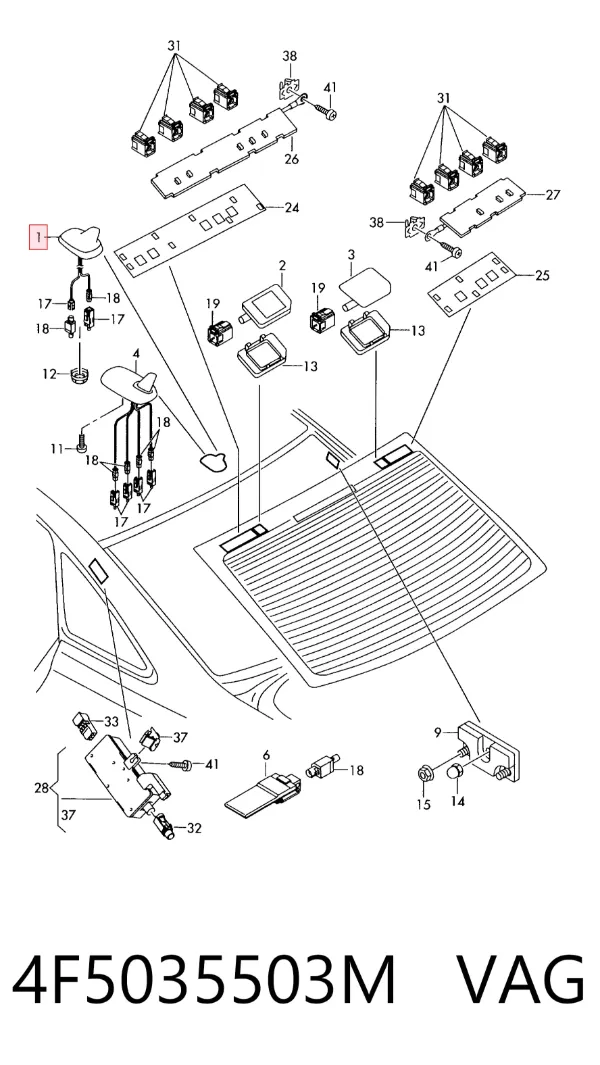  4F5035503M VAG