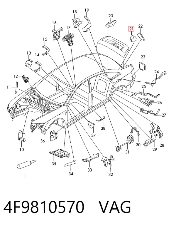  4F9810570 VAG