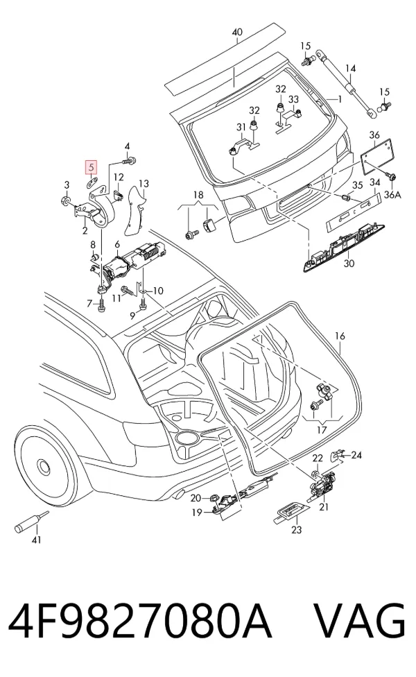  4F9827080A VAG