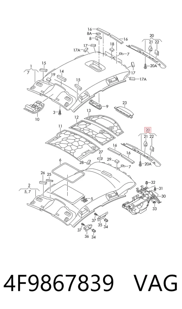  4F9867839 VAG
