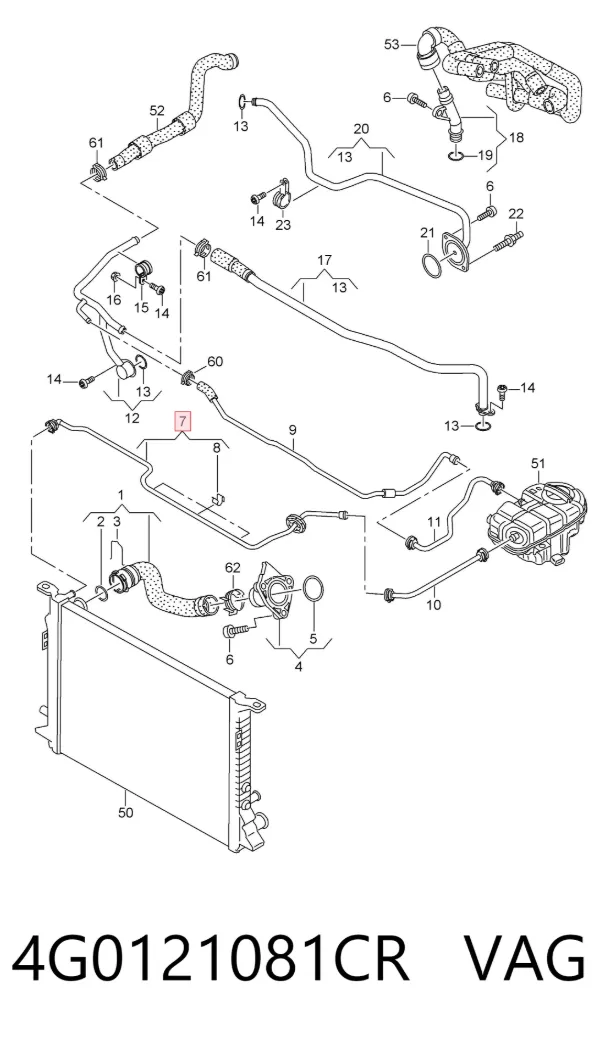  4G0121081CR VAG
