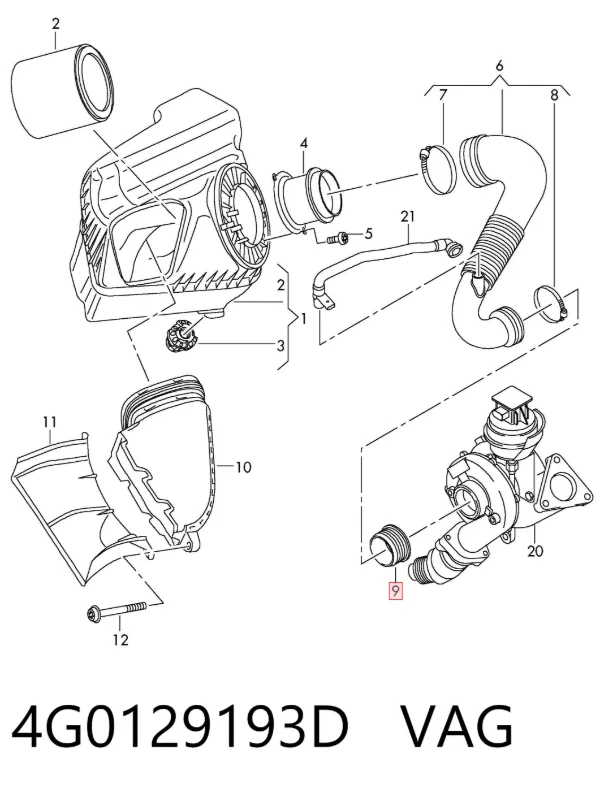  4G0129193D VAG