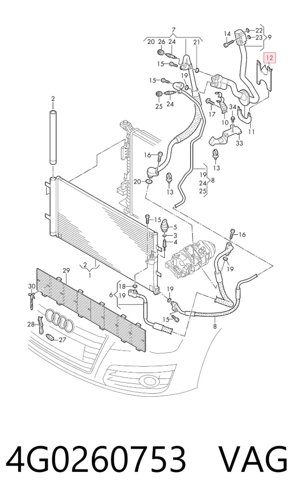  4G0260753 VAG