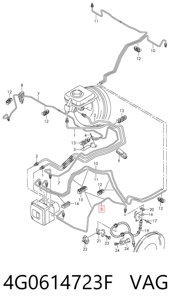  4G0614723F VAG