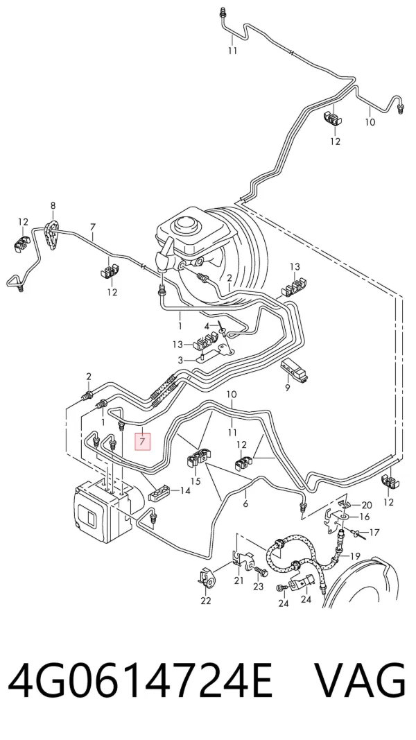  4G0614724E VAG