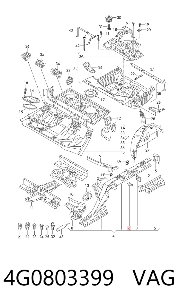 4G0803399 VAG