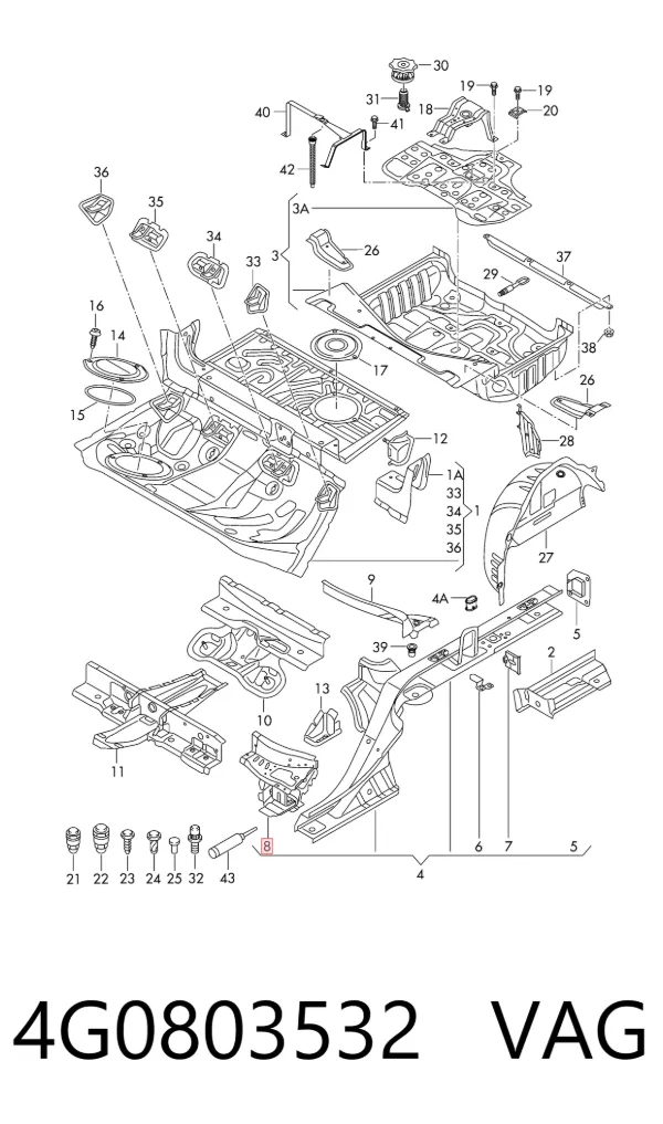  4G0803532 VAG