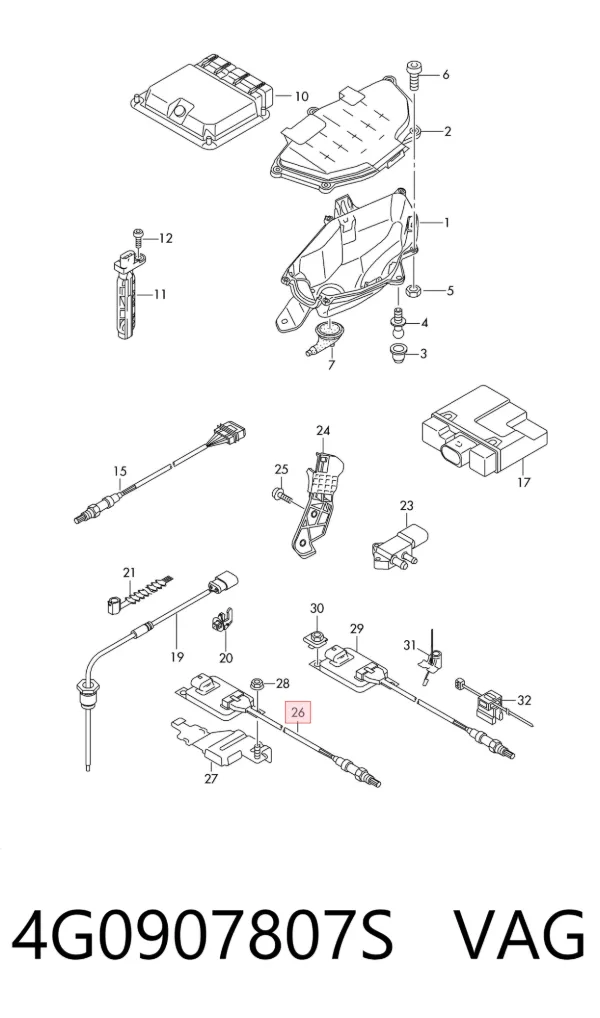  4G0907807S VAG