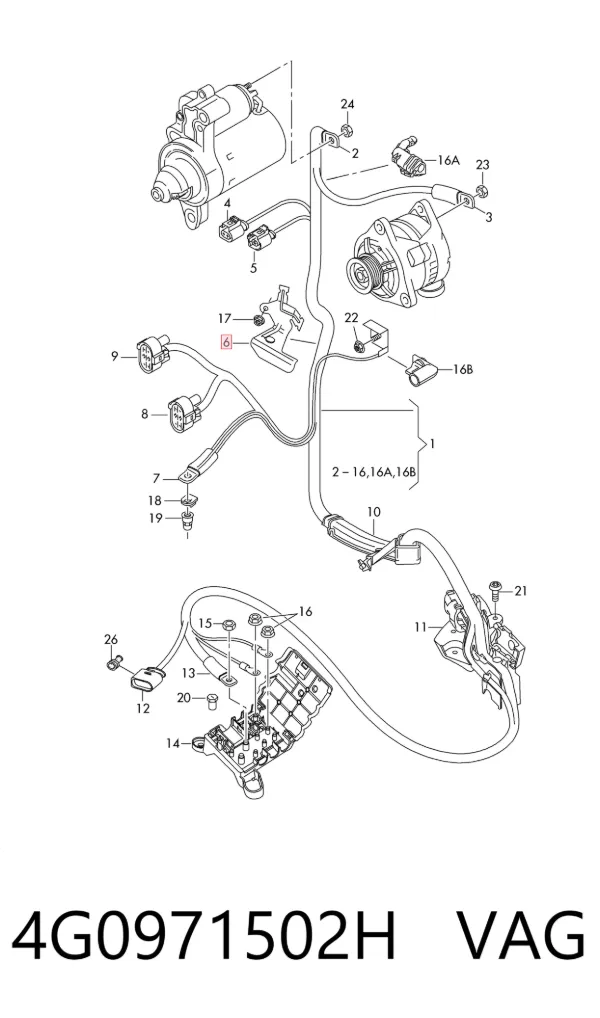  4G0971502H VAG